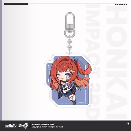 【崩壊3rd公式店】第二部 ちびキャラ キーホルダー 28元
