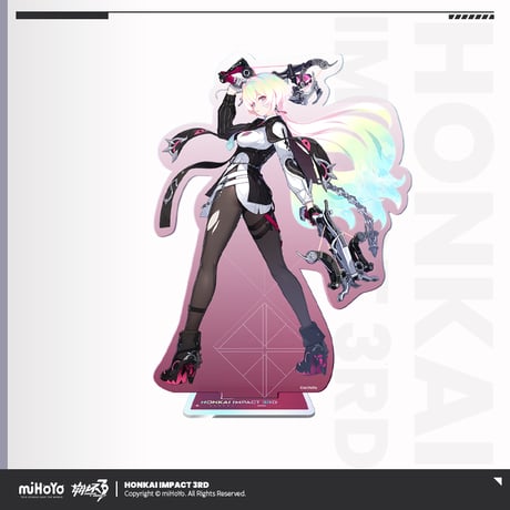 【崩壊3rd公式店】第二部 立ち絵 アクリルスタンド 48元