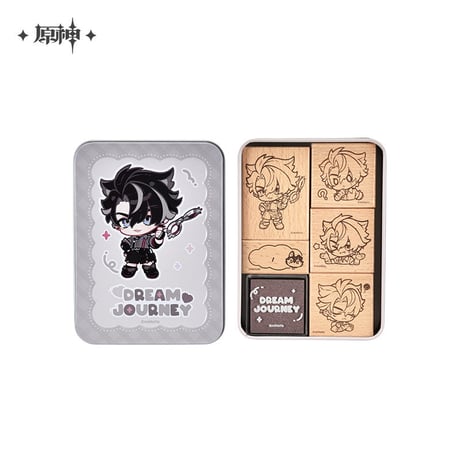 【原神公式店】星稚夢旅 スタンプ 48元 （予約12下発送）