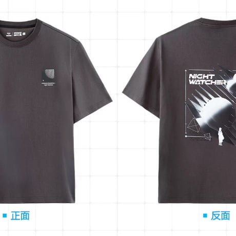 【明日方舟公式店】音律聯覚 2026 Tシャツ 渡星客 138元 （予約170日以内発送）