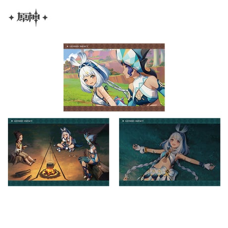 【原神公式店】PV キャラ カード C 18元