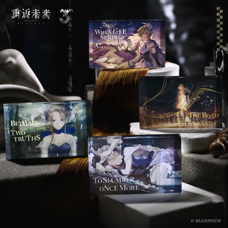 【重返未来1999】2606 時間的成像 CG アクリルプレート 35元 （予約220日以内発送）