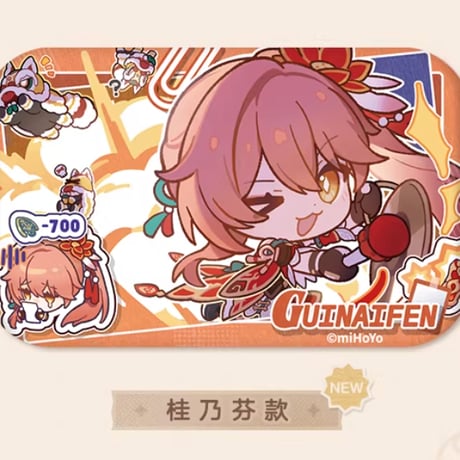 【崩スタ公式店】パム留影簿 缶バッジ A 15元 （予約200日以内発送）