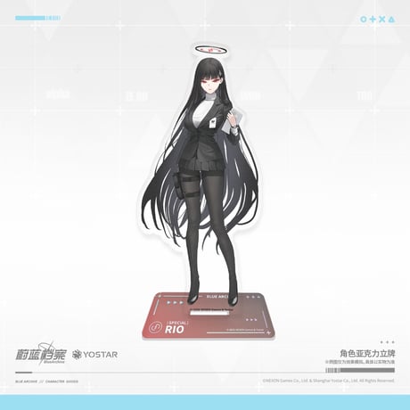 【ブルアカ公式店】 2605B キャラ アクリルスタンド 50元 （予約170日以内発送）