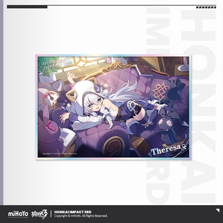 【崩壊3rd公式店】星華迎夢 PET 色紙 35元