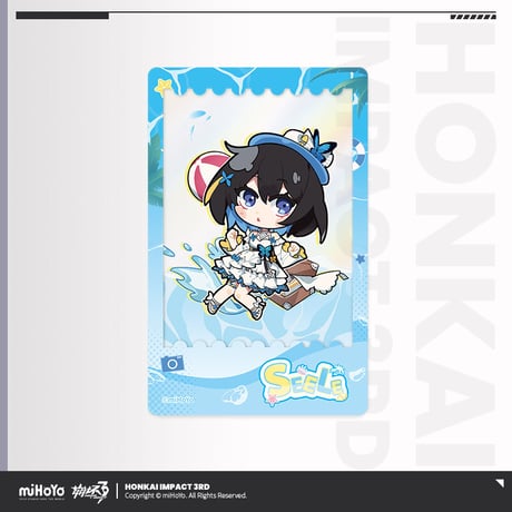 【崩壊3rd公式店】 夏日同行 クリアカード 15元 (予約200日以内発送)