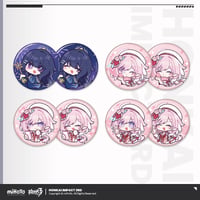 【崩壊3rd公式店】HONKAI MEME レンチキュラー 缶バッジ 15元
