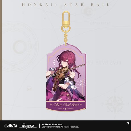 【崩スタ公式店】星鉄LIVE キーホルダー 28元