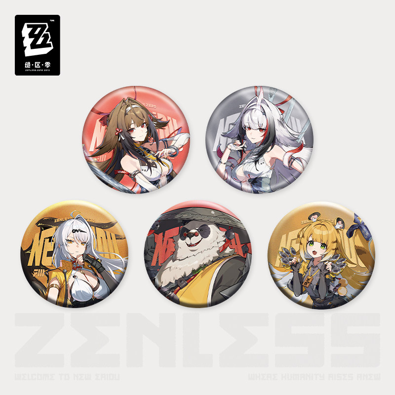 ゼンゼロ公式店】雲嶽山 缶バッジ 20元 | ちゃぱん