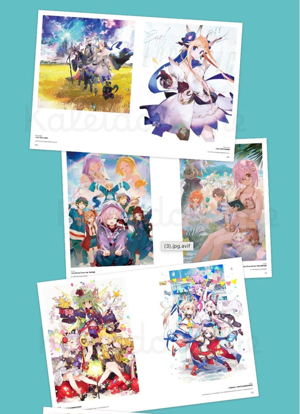 公式絵師】Namie 氏 イラスト集 千景箱 Vol.1 標準版 168元 | ちゃぱん