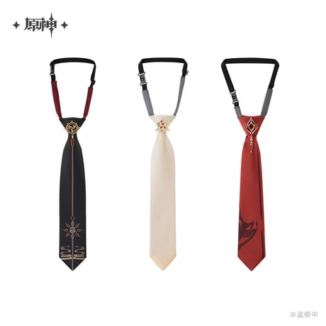 【原神公式店】霜痕与権焔 ネクタイ 79元