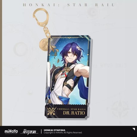 【崩スタ公式店】巡狩運命 アクリルキーホルダー 32元
