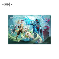 【原神公式店】虚空劫灰往事書 色紙 28元 （予約10下発送）