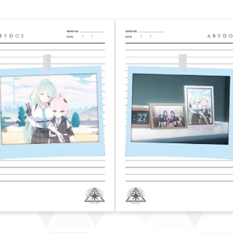 【ブルアカ公式店】2602 ユメ たのしいバナナとり ノート 39元 （予約160日以内発送）