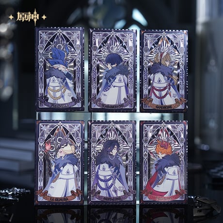 【原神公式店】霜痕与権焔 カード セット 205元