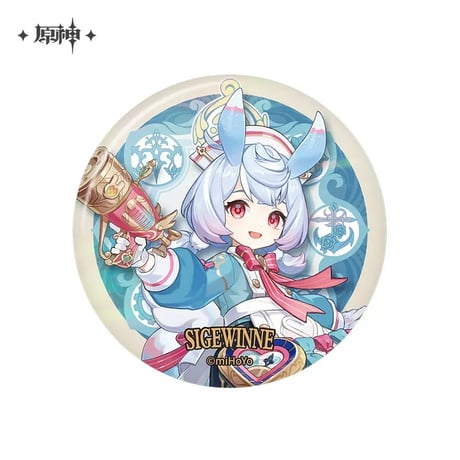 【原神公式店】フォンテーヌ 缶バッジ 12元