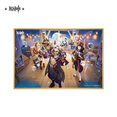 【原神公式店】キービジュアル 色紙 28元