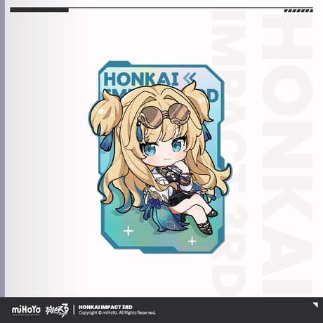 【崩壊3rd公式店】第二部 ちびキャラ ホロカード 10元