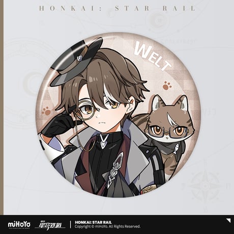 【崩スタ公式店】ちびっこ 猫猫 缶バッジ 15元