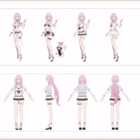 【公式認定店】崩壊3rd  公式 原画集 Vol.2 月の起源と終焉 138元