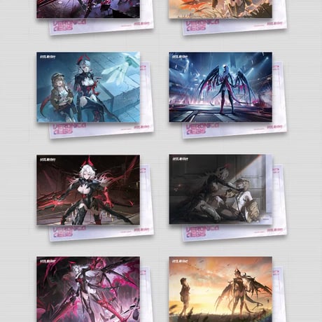 【KURO GAMES旗艦店】2601 パニグレ CG ポストカード セット 20元 （予約6下発送）