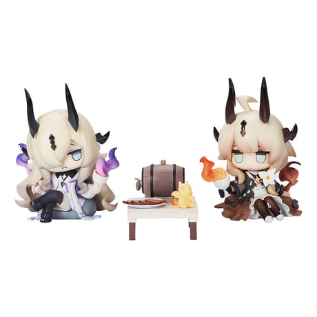 単独発送【明日方舟公式店】ChatChat ちびキャラ フィギュア 2603 セット 258元 （予約12下発送）