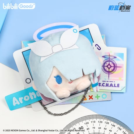 【ブルアカ公式店】 bilibili コラボ マスコット ブローチ 59元 （予約160日以内発送）