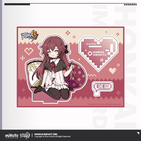【崩壊3rd公式店】ちびっこ英傑 アクリルスタンド 28元