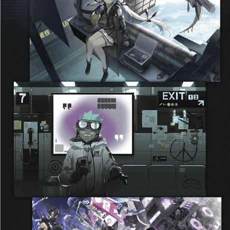 【明日方舟公式店】Monster Siren Records イラスト集 Vol.1 88元