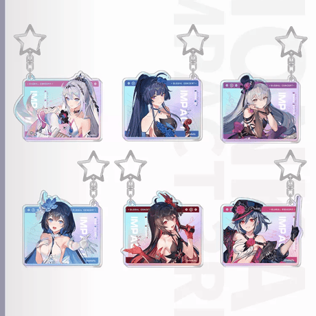 【崩壊3rd公式店】林海綺律 キーホルダー 28元