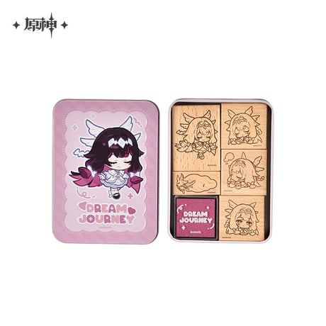 【原神公式店】星稚夢旅 スタンプ 48元 （予約12下発送）