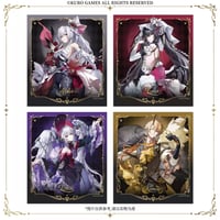 【KURO GAMES旗艦店】パニグレ 沈夜回廊 色紙 ランダム 25元
