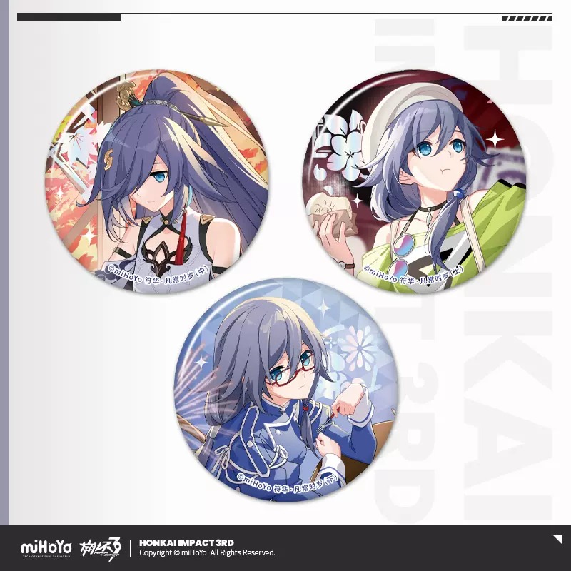 崩壊3rd公式店】聖痕 缶バッジ 3個組 24元 | ちゃぱん