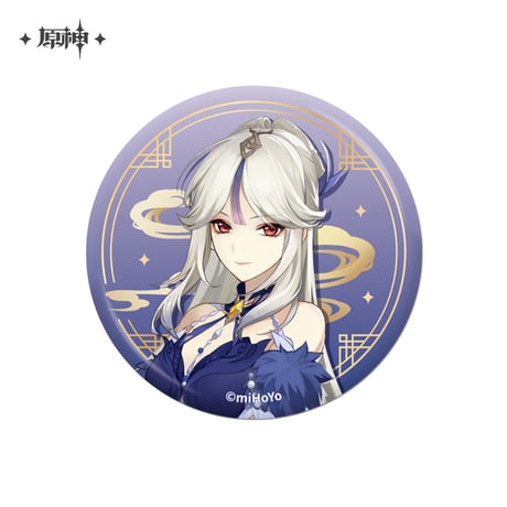 【原神公式店】テイワット ファッション 缶バッジ 12元
