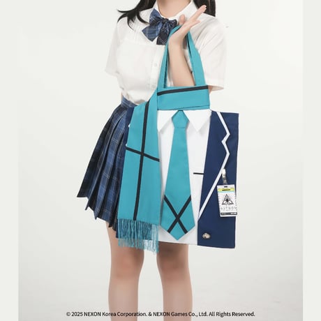 【ブルアカ】 假日漫歩 シロコ 制服 バッグ 169元 （予約80日以内発送）