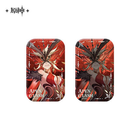 【原神公式店】鏖戦の頂  缶バッジ 18元 （予約11上発送）