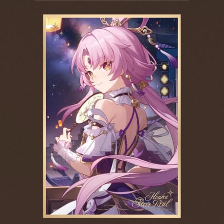 【崩スタ公式店】星海慶賀 PET 色紙 35元