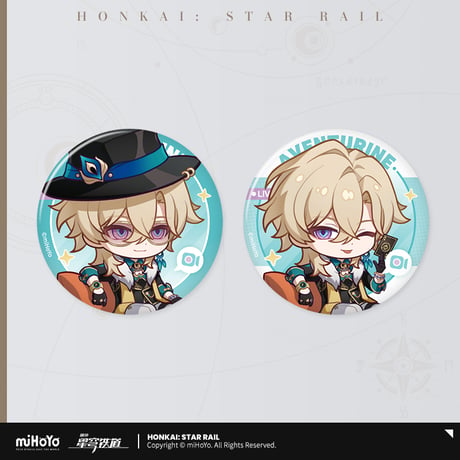 【崩スタ公式店】 ミスターフク郎の客室 缶バッジセット A 30元