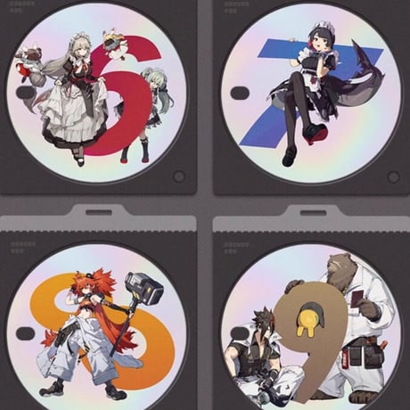 【ゼンゼロ公式店】アクリル 万年カレンダー 第1弾 118元