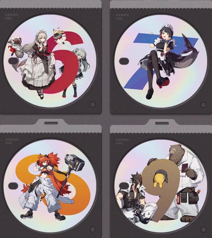 ゼンゼロ公式店】アクリル 万年カレンダー 118元 | ちゃぱん