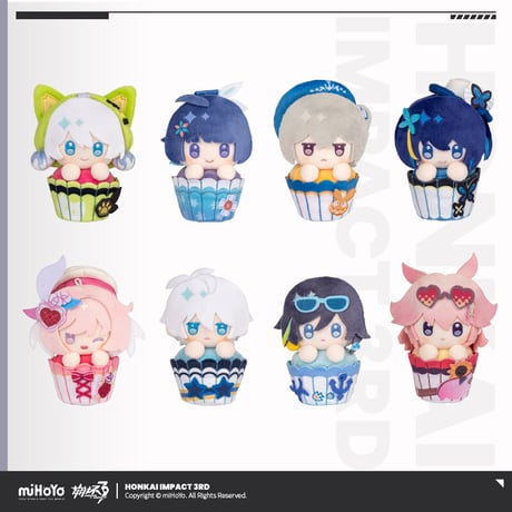 【崩壊3rd公式店】 指尖甜韻 マスコットチャーム セット 599元 (予約200日以内発送)