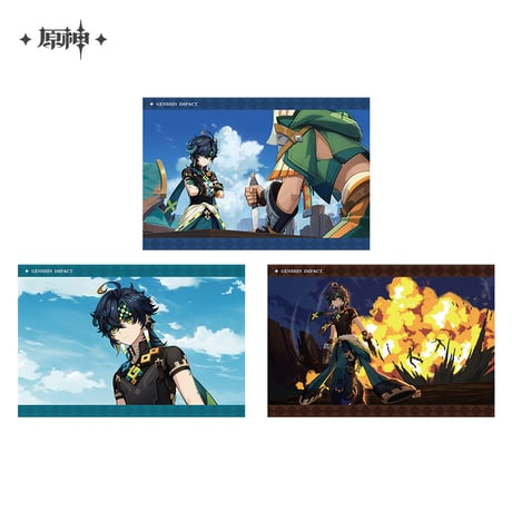 【原神公式店】PV キャラ カード C 18元