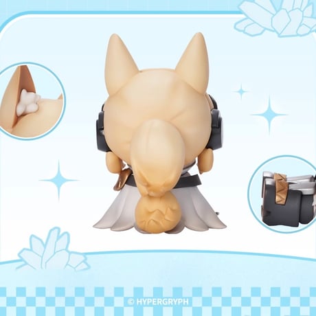 【明日方舟公式店】綿綿夏夢 ちびキャラ フィギュア セット 314元