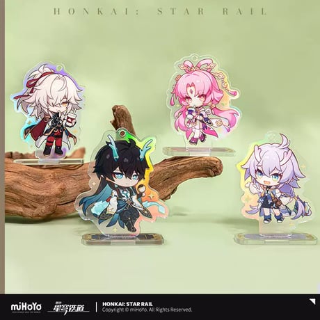 【崩スタ公式店】列車周遊記 ちびキャラ 2way チャーム 28元
