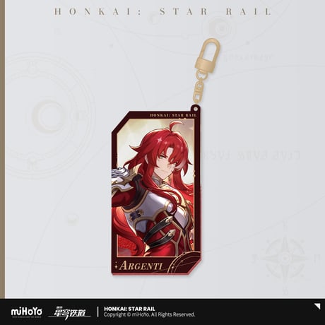 【崩スタ公式店】群星邀約 流砂 キーホルダー A 40元