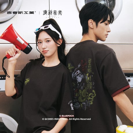 【重返未来1999】吉考斯工業 コラボ リー・アンアン Tシャツ 199元 （予約60日以内発送）