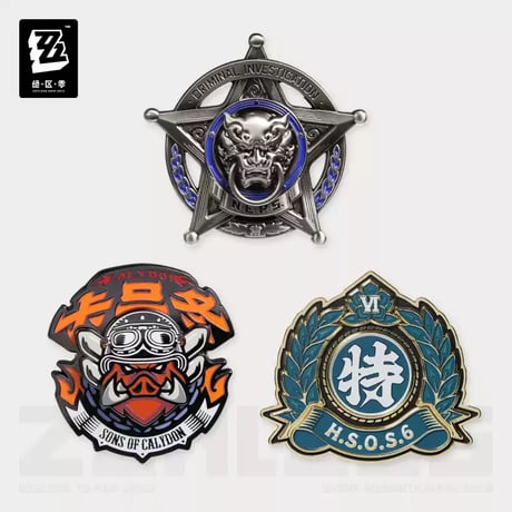 【ゼンゼロ公式店】陣営 ピンバッジ 第2弾 48元