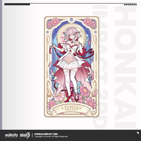 【崩壊3rd公式店】夜綻芳華 フィルム風 カード 19.9元 (予約200日以内発送)