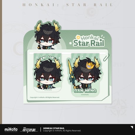 【崩スタ公式店】パム展覧会 ソフトマグネット 20元