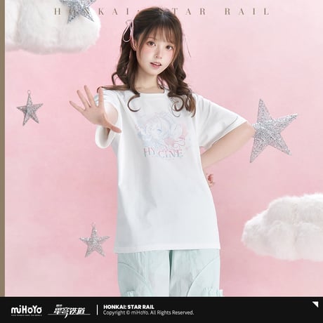 【崩スタ公式店】ヒアンシー 半袖 Tシャツ 129元 （予約2027年1下発送）